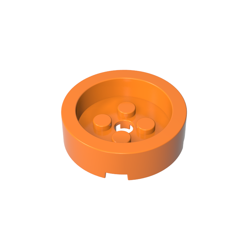 4x4 Round Brick Wheel