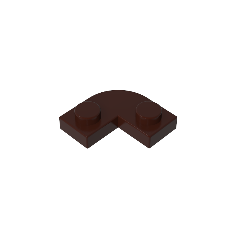 2x2 rounded corner plate with 1x1 cutout