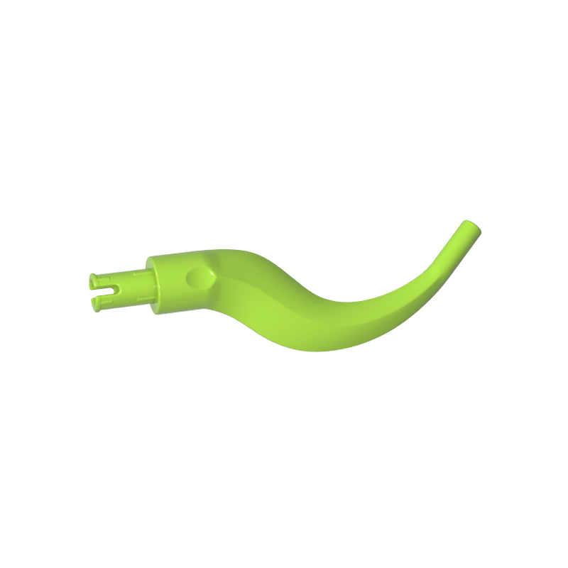Animal horns, plant and shrub leaves