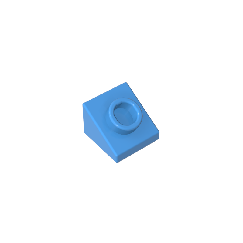 1x1x2/3 sloped surface with bricks