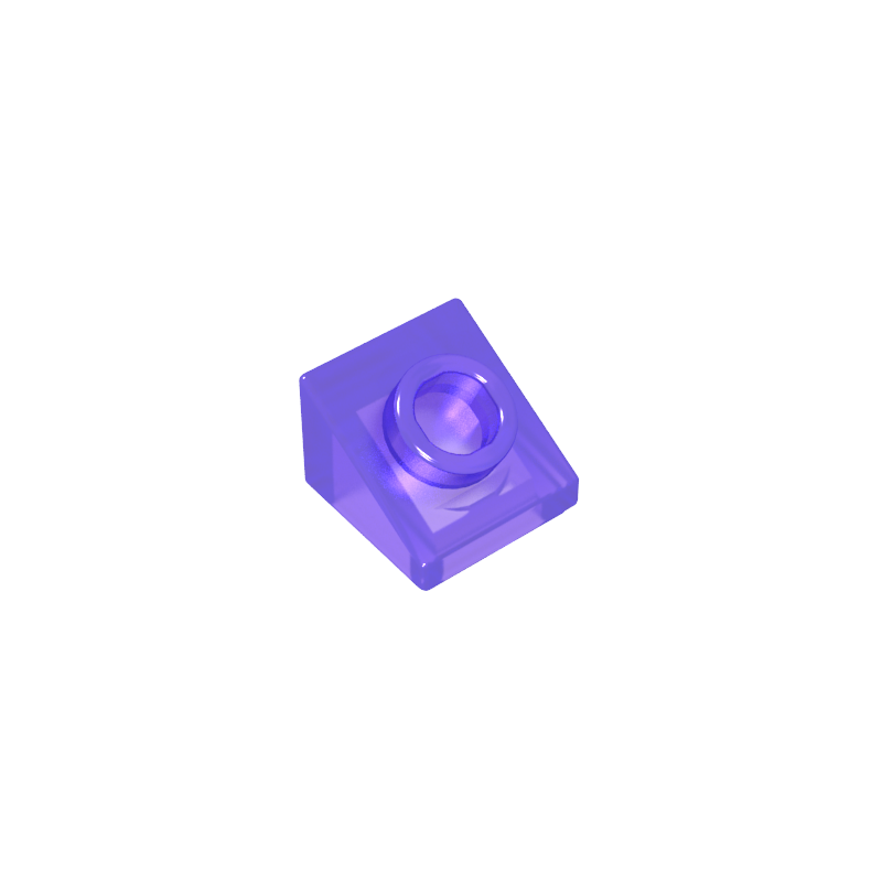 1x1x2/3 sloped surface with bricks