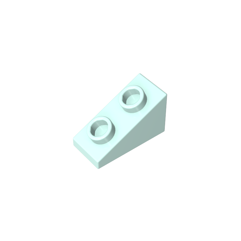 1x2x1 sloped bricks