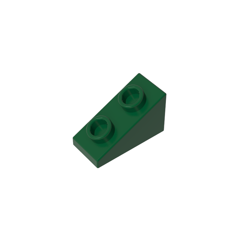 1x2x1 sloped bricks