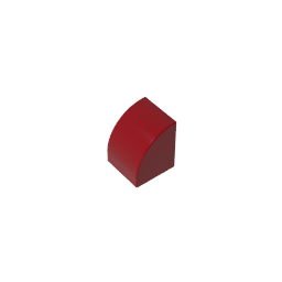 1x1x1 curved brick