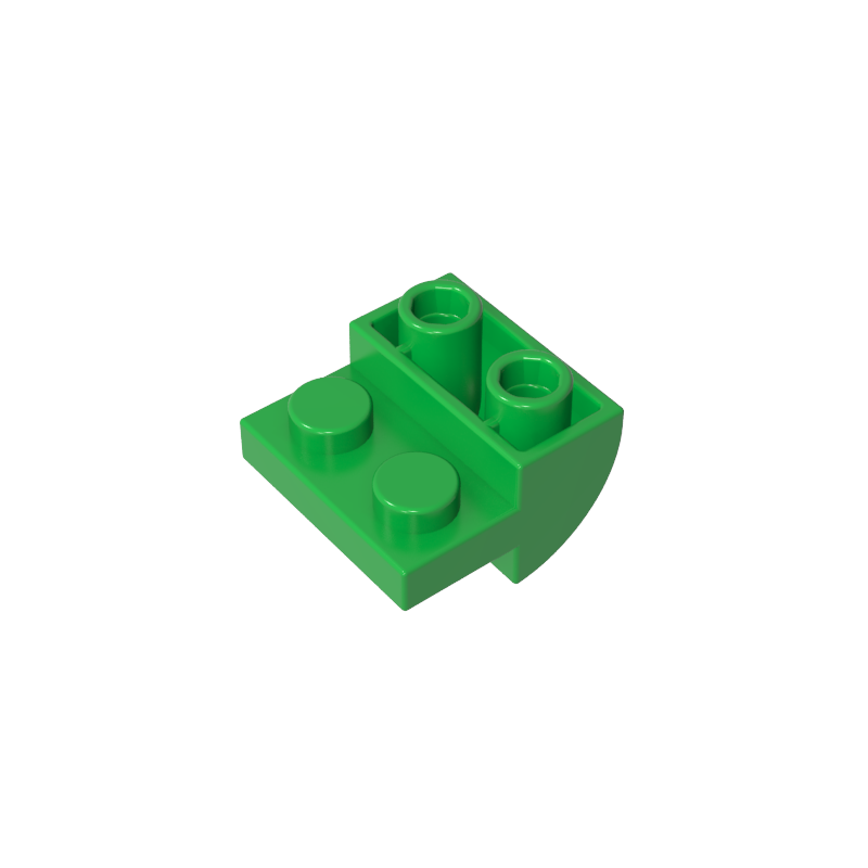 2x2x1 reverse curved brick