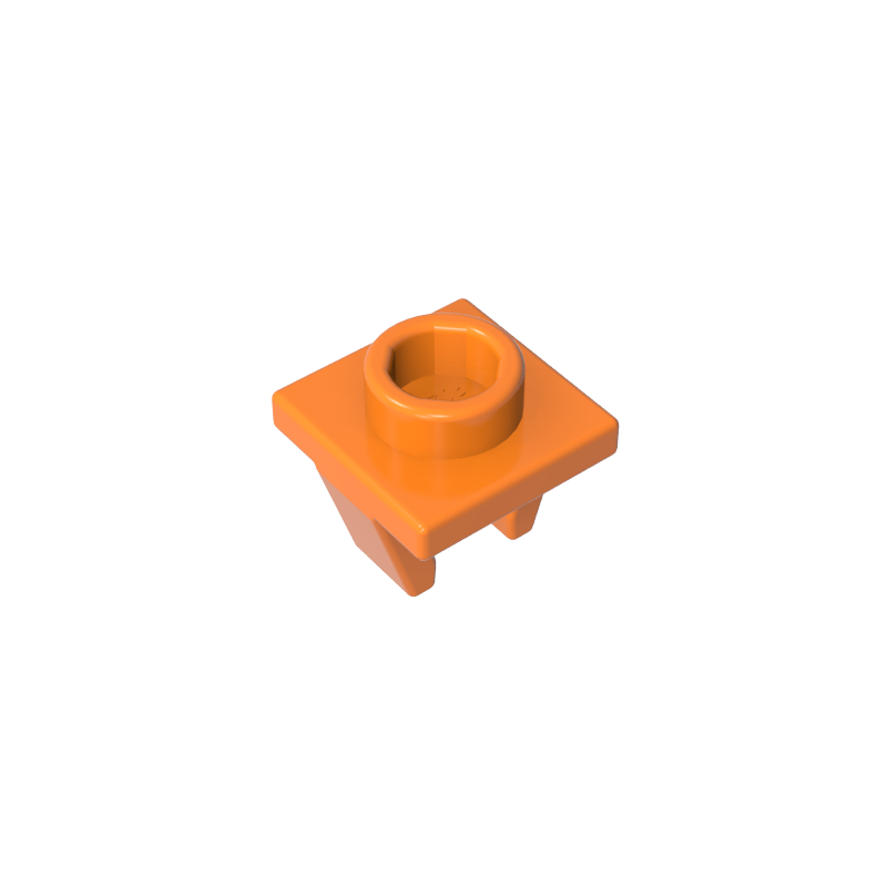 Reverse clamp 1 point fork carriage