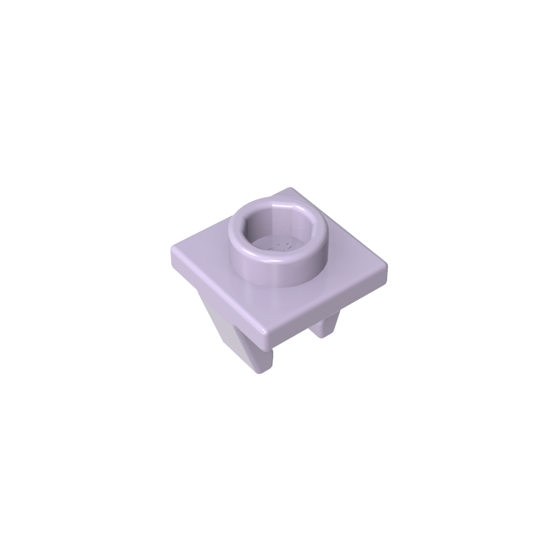 Reverse clamp 1 point fork carriage
