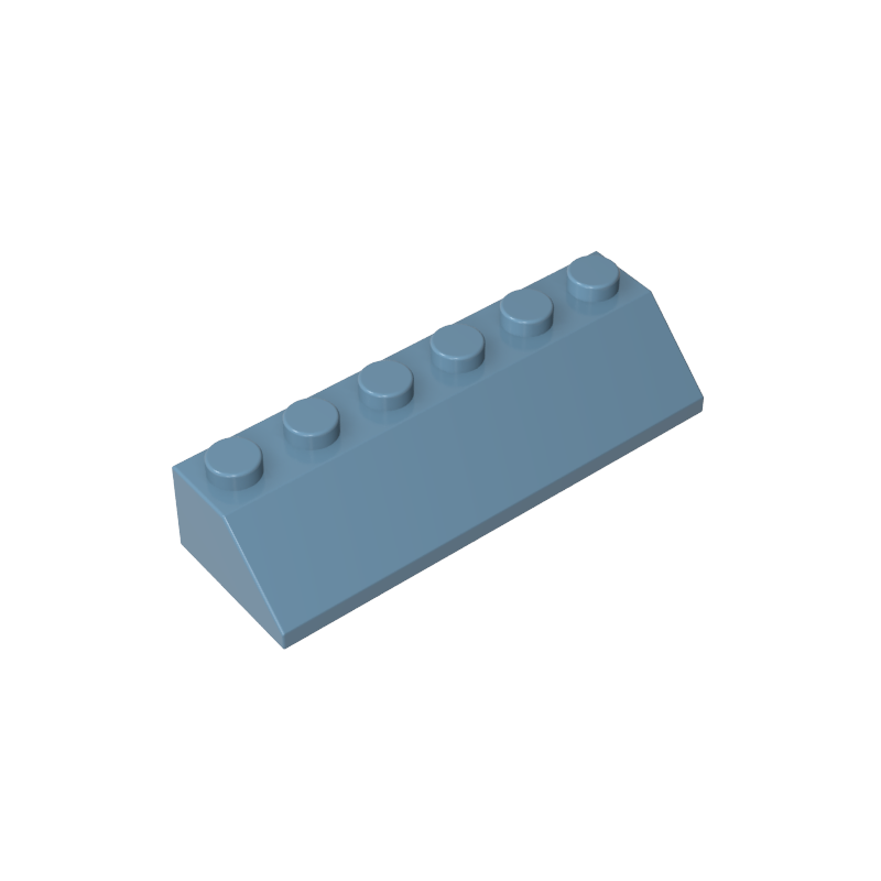 2x6 sloping bricks