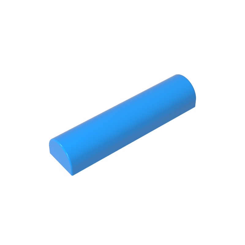 1x4x2/3 curved semicircular brick