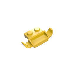 1x2 car bumper, ski pedal