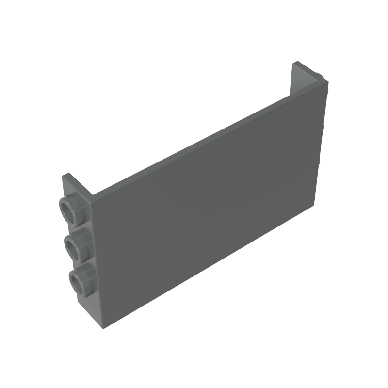 1x6x3 double sided wall panel with raised points