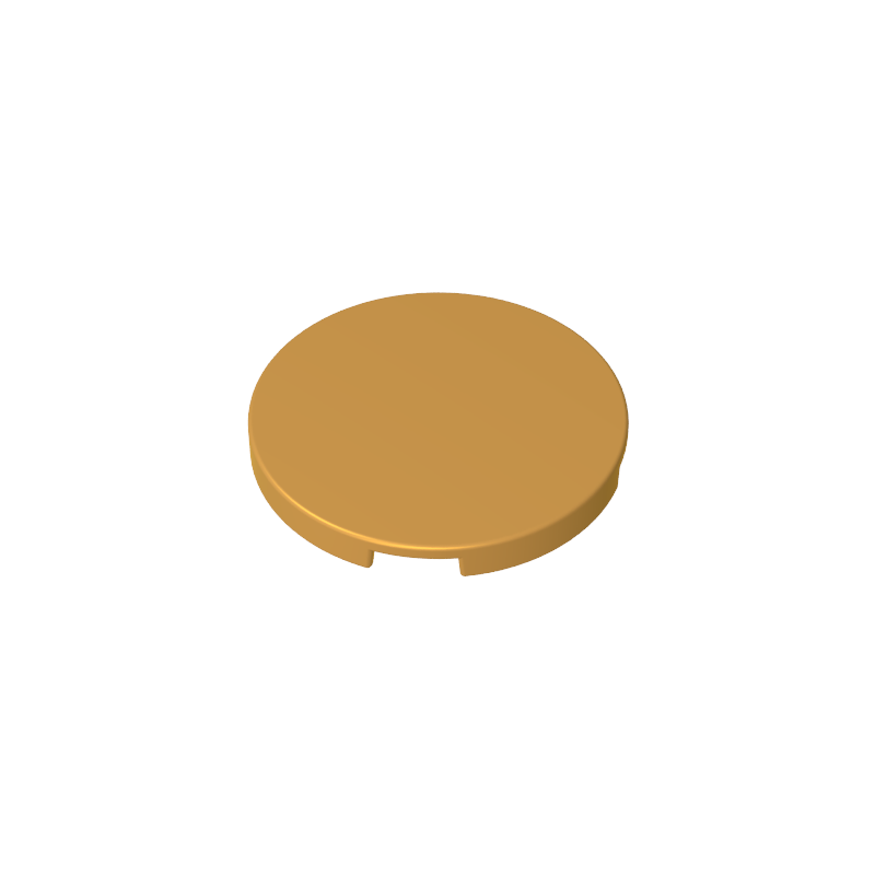 3x3 smooth round plate