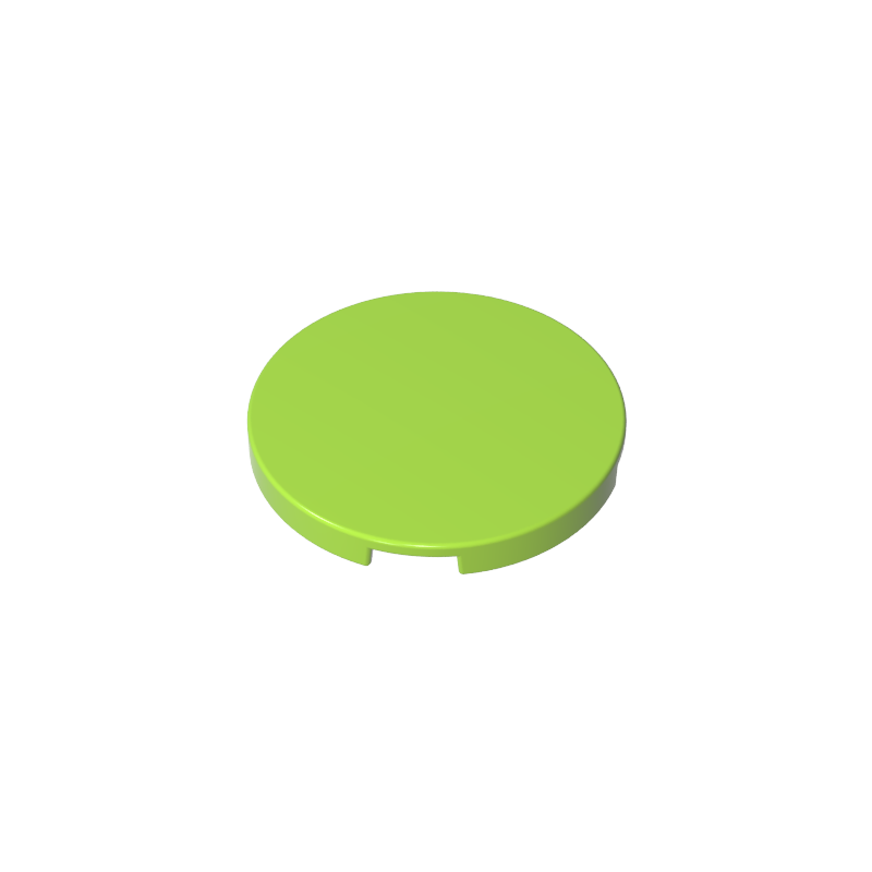 3x3 smooth round plate