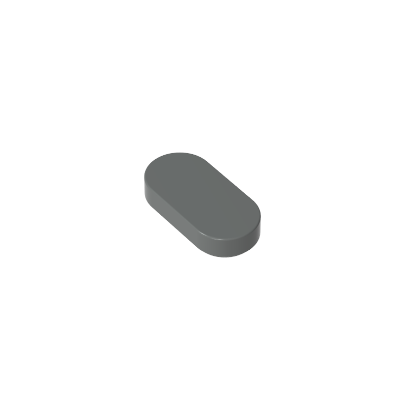 1x2 elliptical light panel