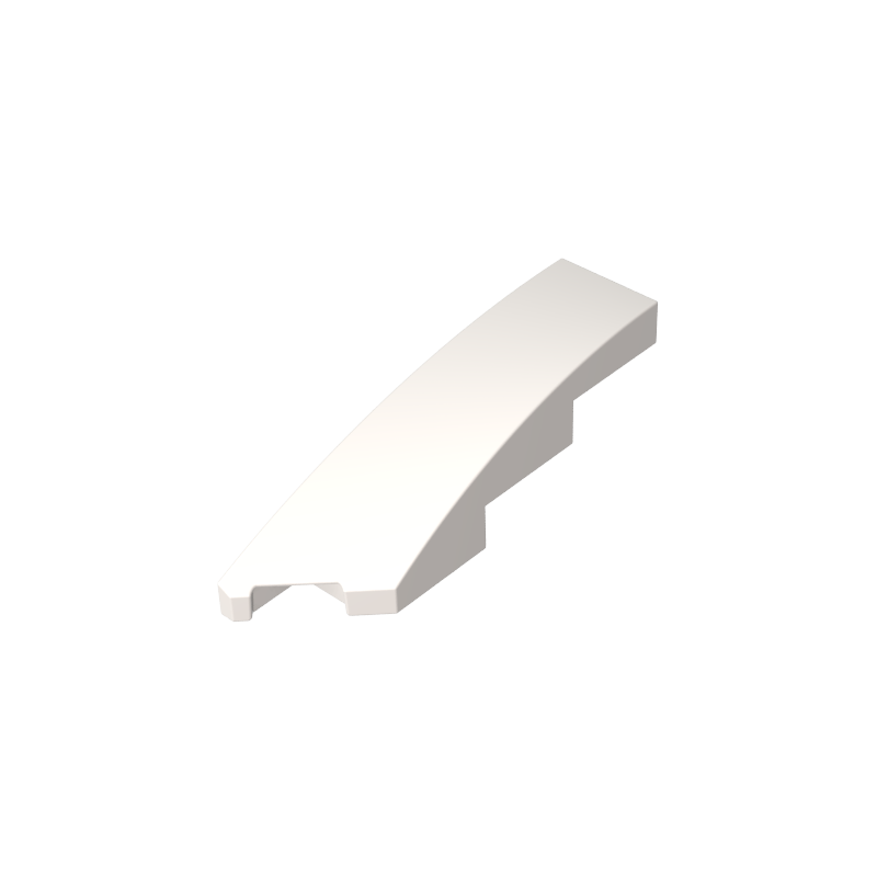 4x1 wedge-shaped arc panel, left