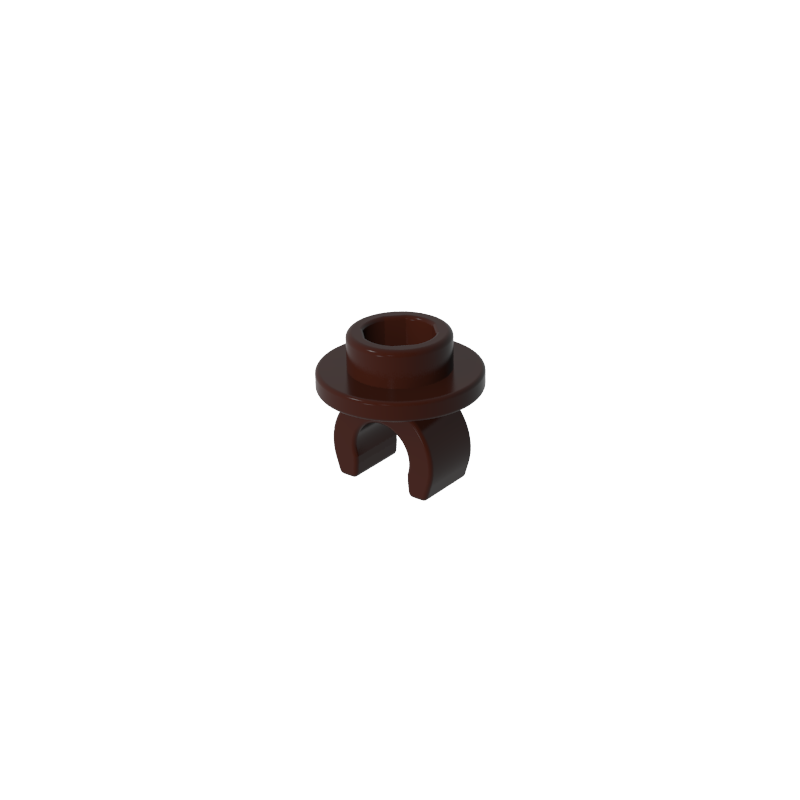 1x1 ring met clip-on ronde plaat