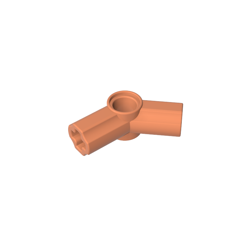 4# 135° cross-shaped connector