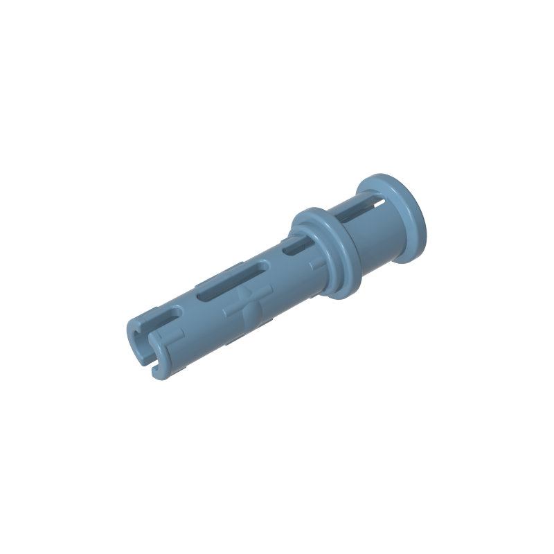 Long bolt with cross-shaped hole