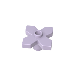 Plant decoration pieces flowers and leaves