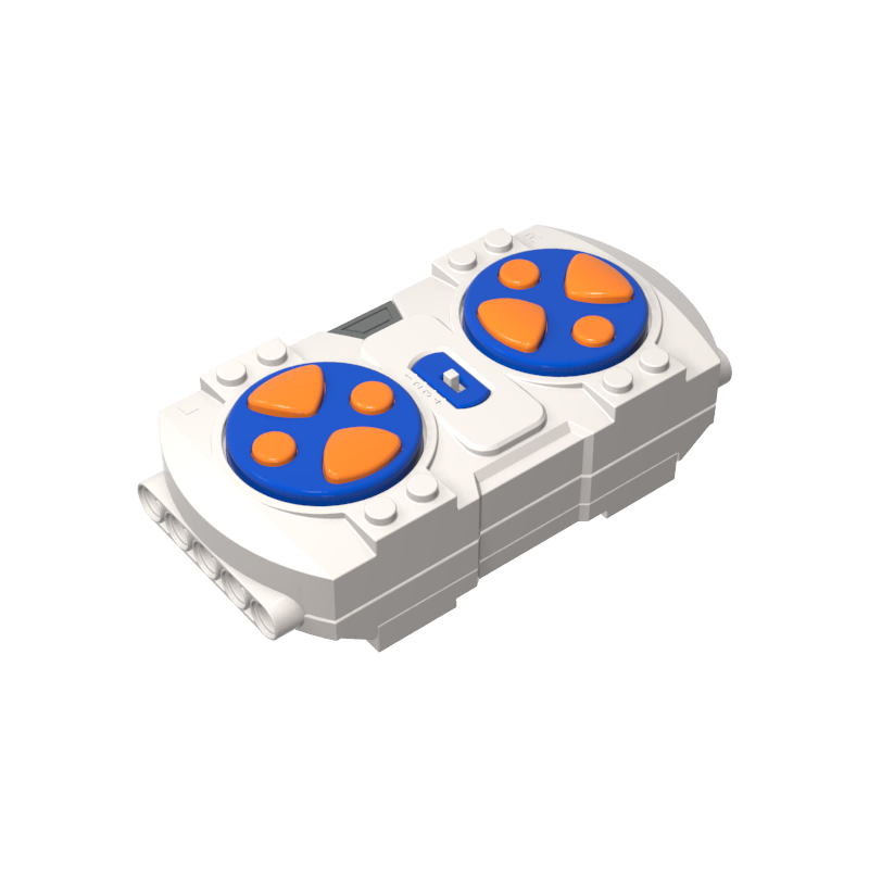 Eight-button remote control
