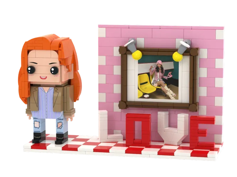 Volledig op maat gemaakte figuren van baksteen, de beste cadeaus voor Moederdag en verjaardagen.