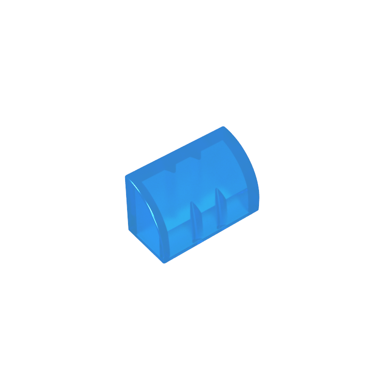 1x2x1 Smooth Curved Brick