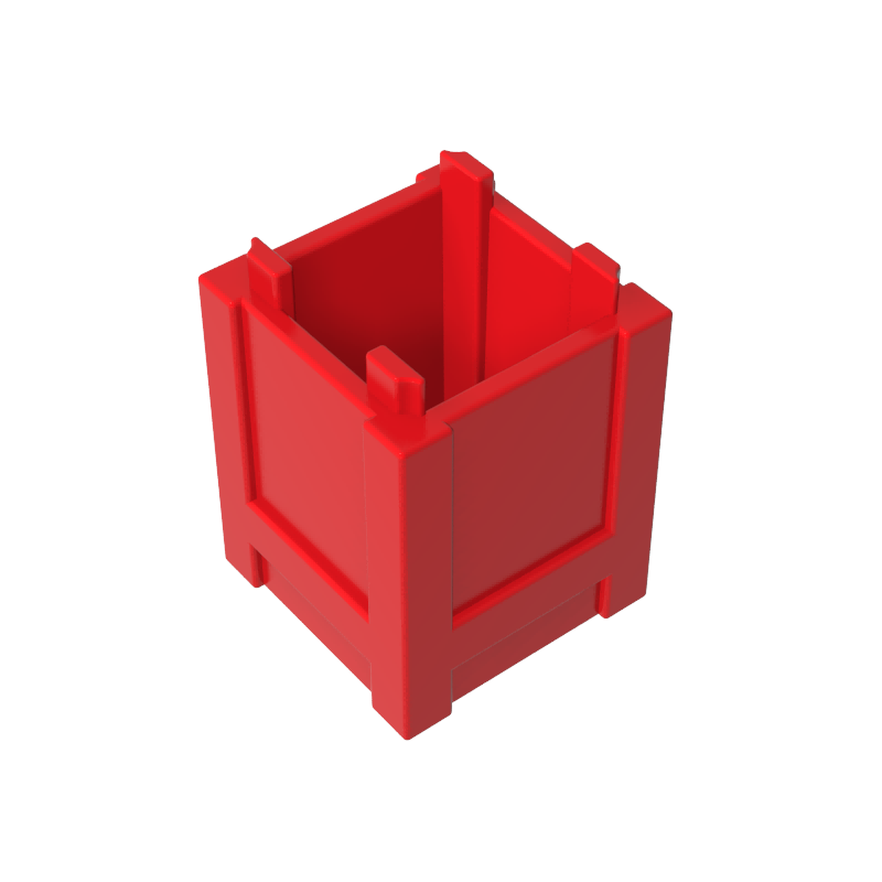 2x2x2 vierkante opbergdoos
