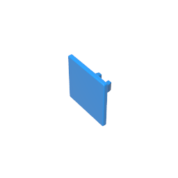 2x2 Square Castle Banner