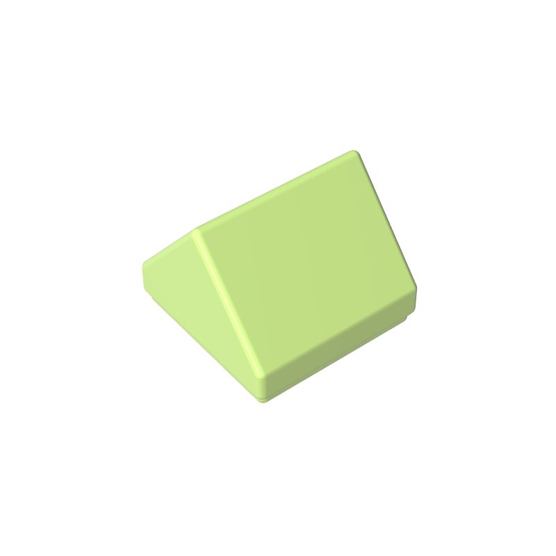 1x1 two-way 45° sloped tile