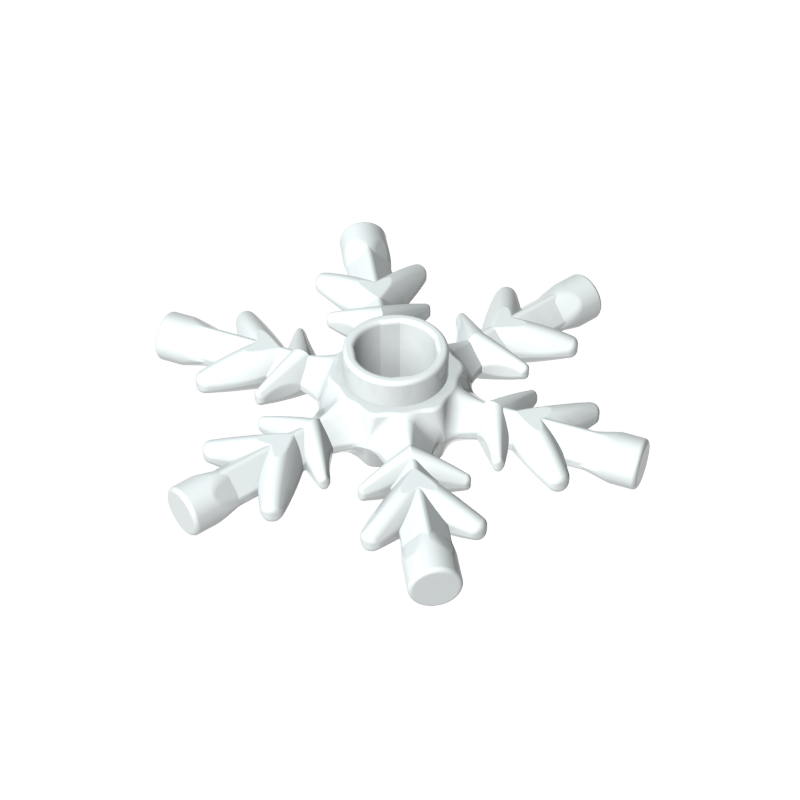 4x4 crystal snowflakes