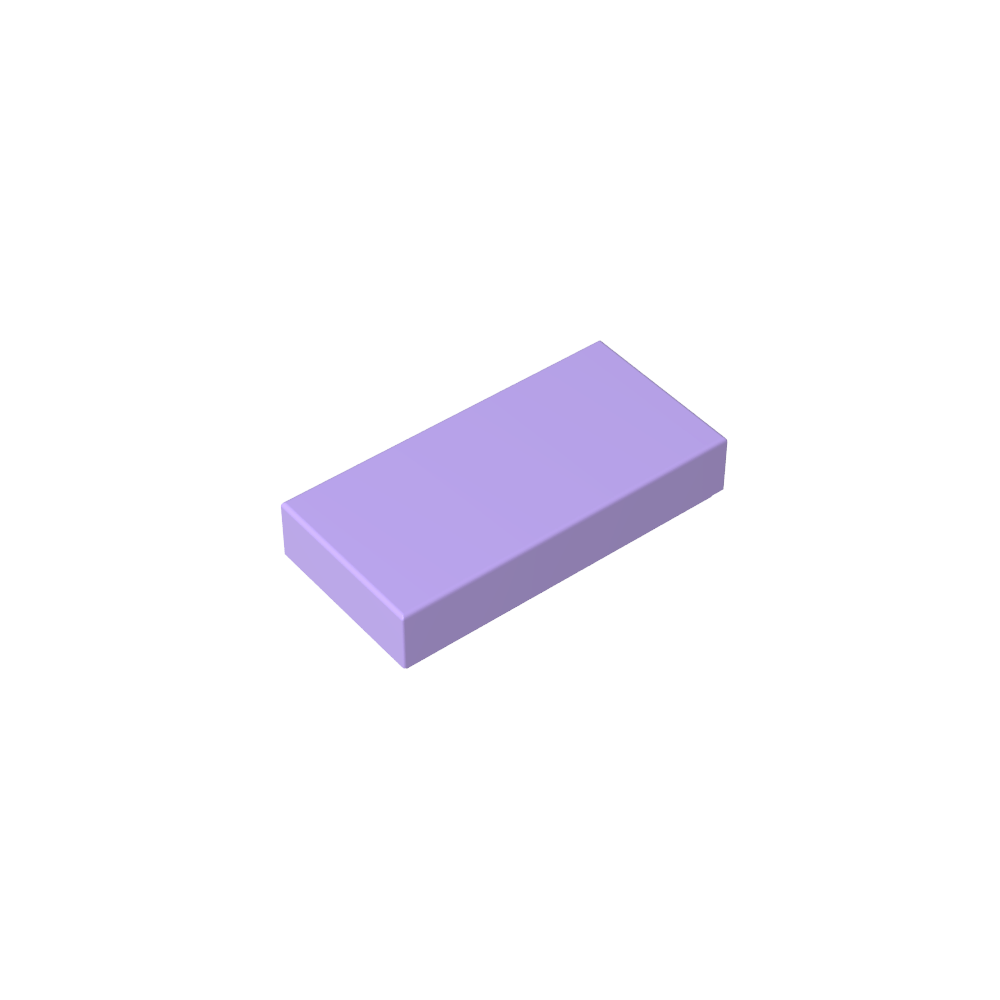 Tile 1 x 2 with Groove 3069b