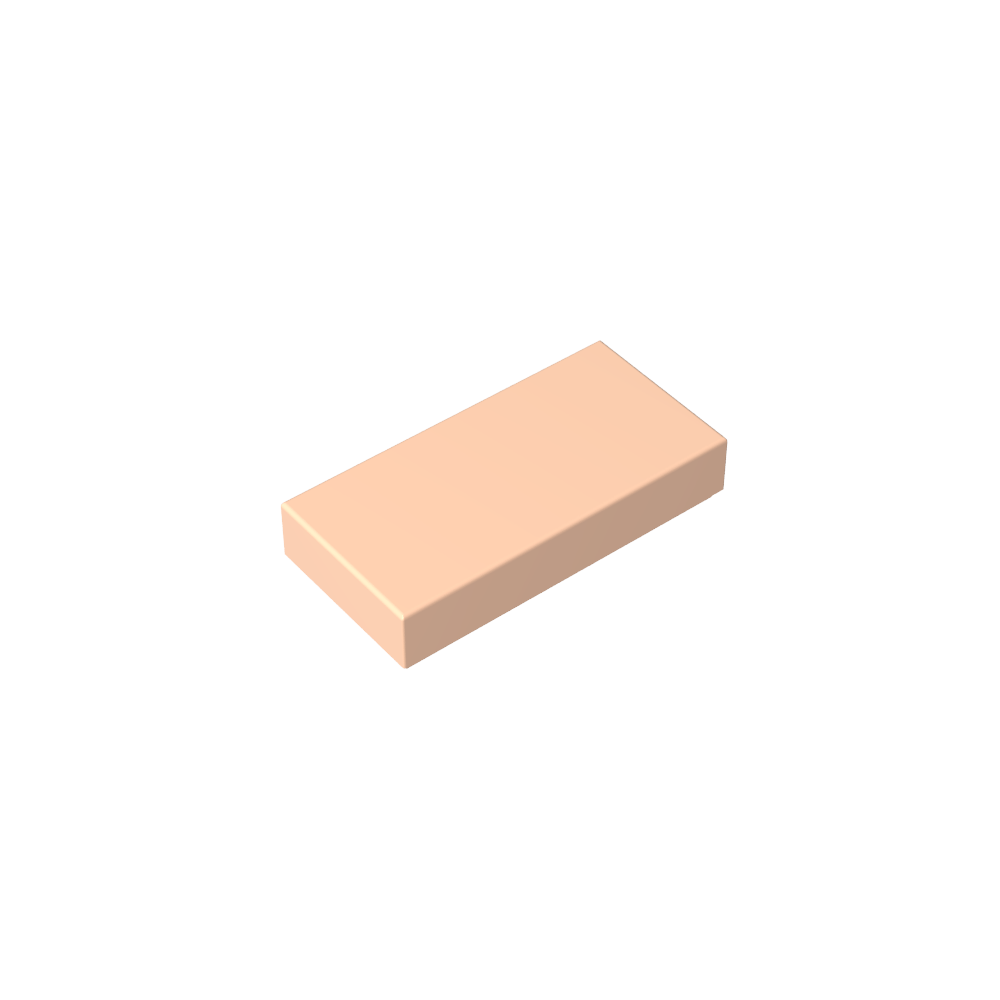 Tile 1 x 2 with Groove 3069b