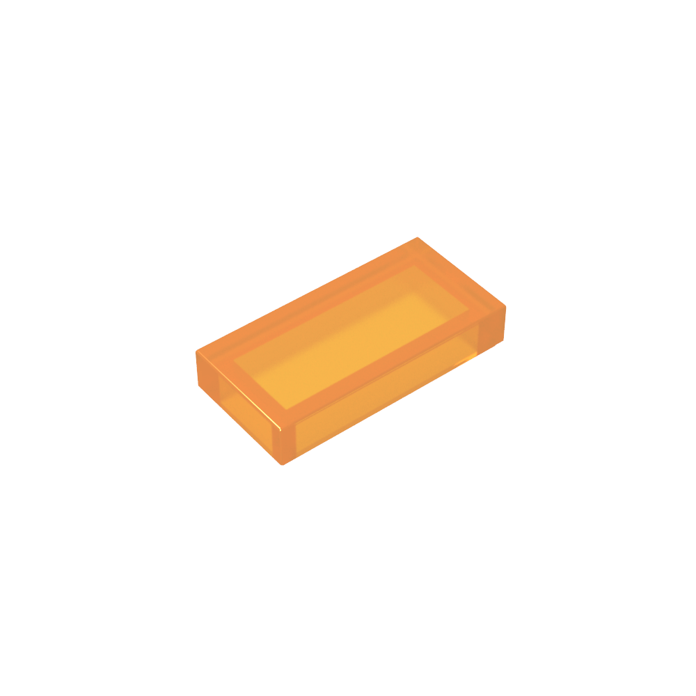 Tile 1 x 2 with Groove 3069b