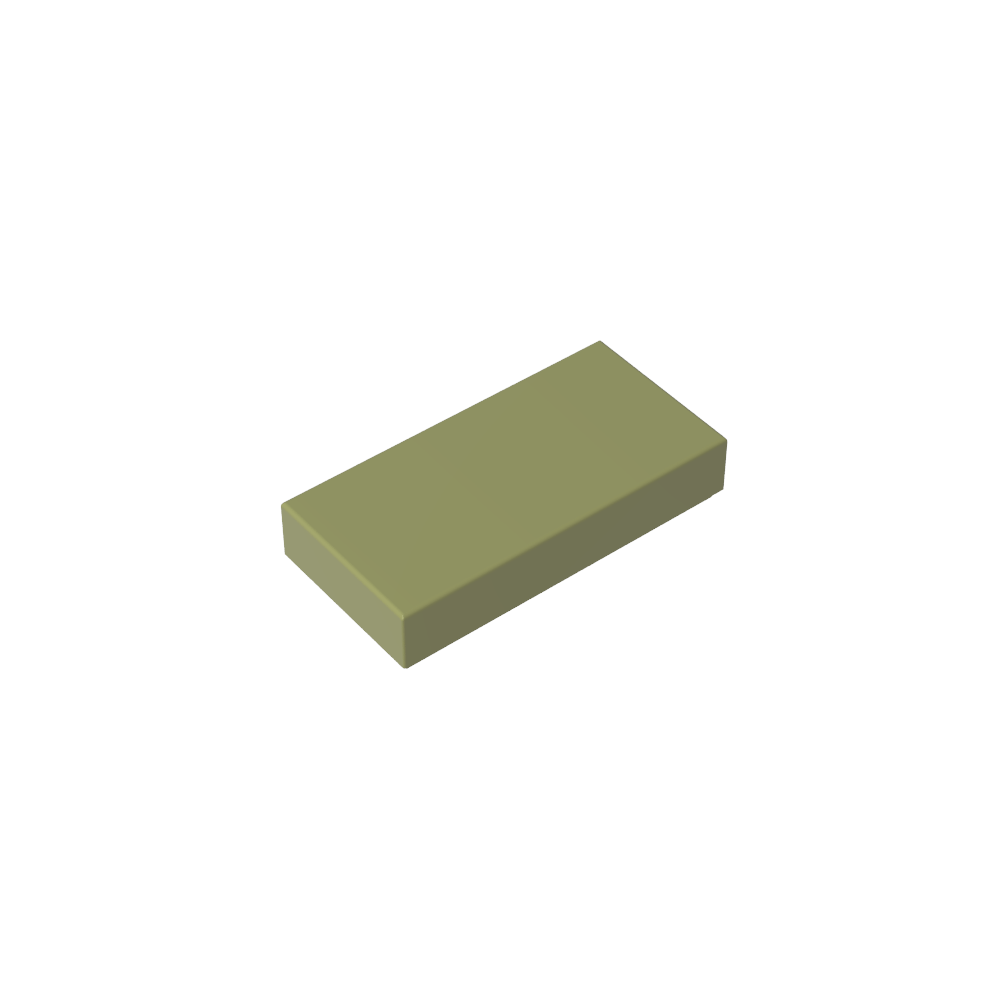 Tile 1 x 2 with Groove 3069b