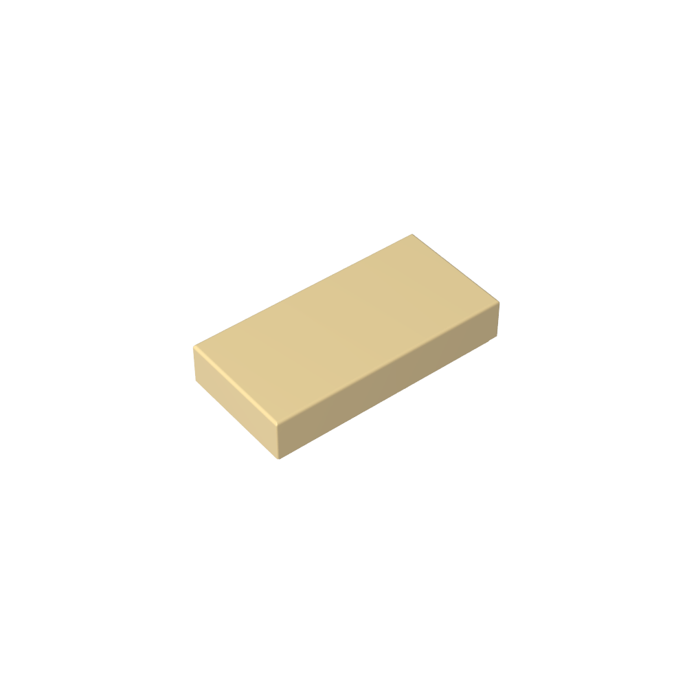 Tile 1 x 2 with Groove 3069b