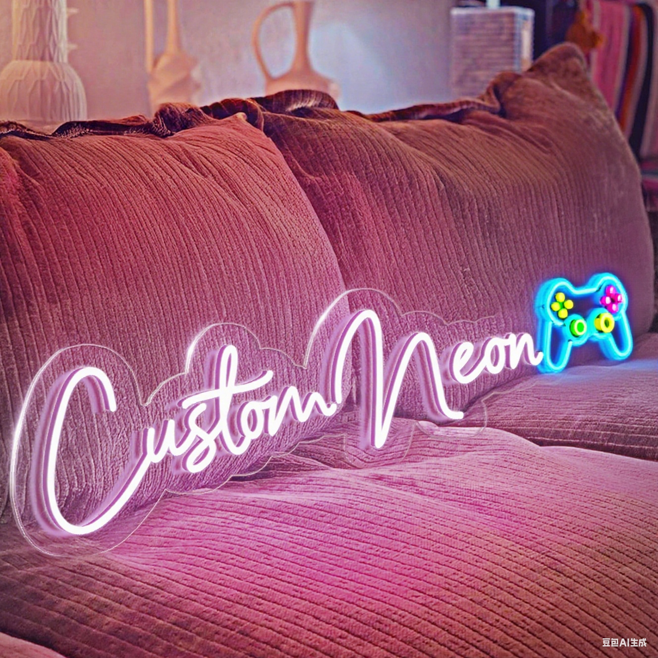 Insegna al neon personalizzata con nome, decorazione a LED personalizzata per studio fotografico, regalo per decorare le pareti.