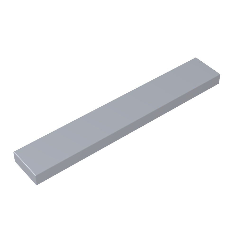 Tile 1 x 6 with Groove 6636