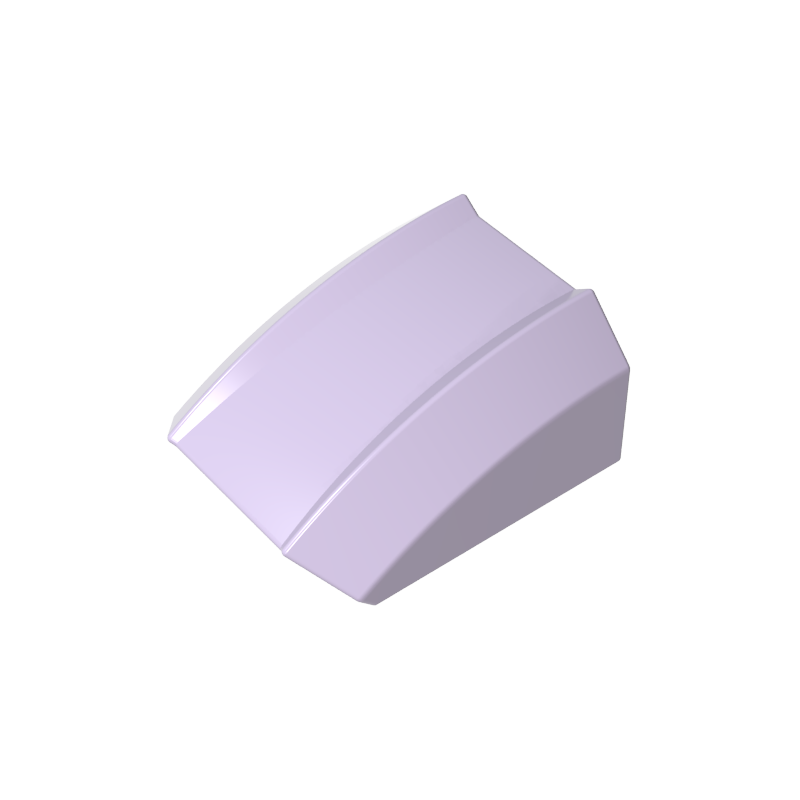 2x2 curved brick