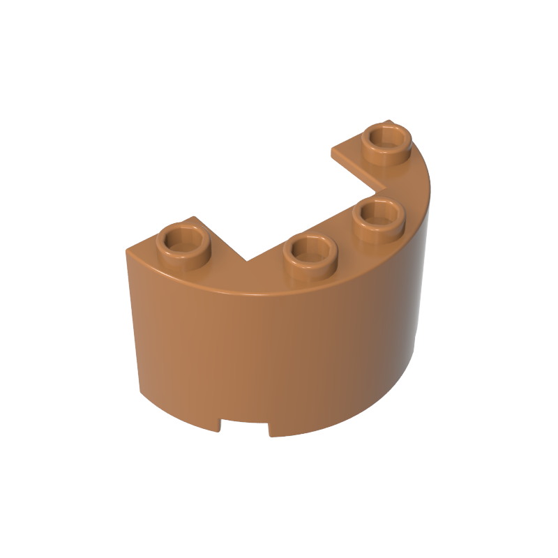 2x4x2 curved wall panel