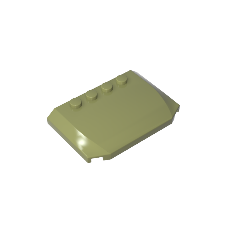 Piastra Di Copertura A Forma Di Cuneo 4x6x2/3