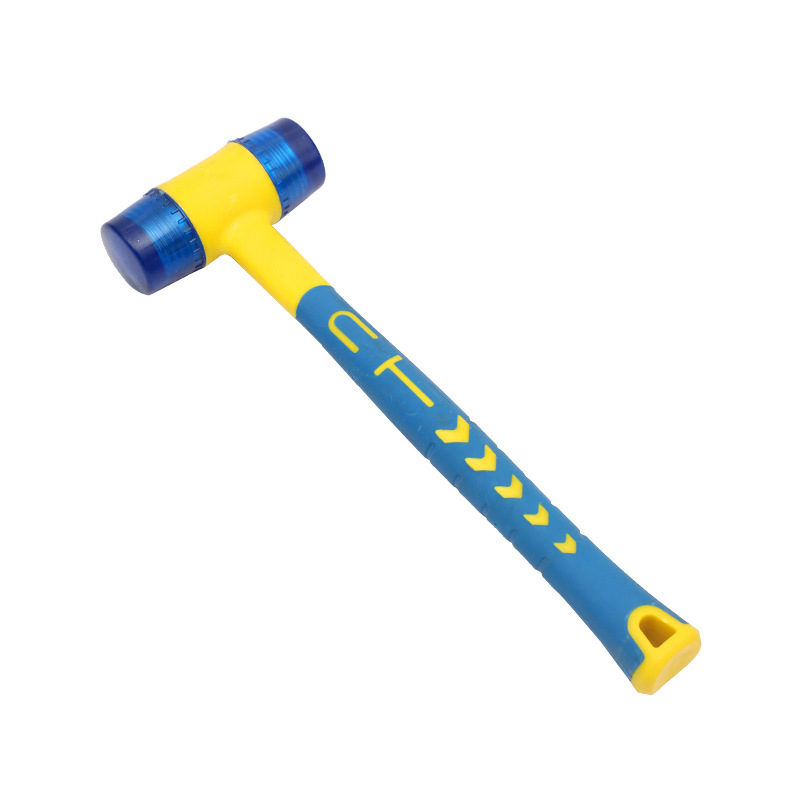 Grande martello per assemblaggio MOC, strumento di costruzione con punta in gomma per l'assemblaggio di blocchi, martello per installazione di livello industriale