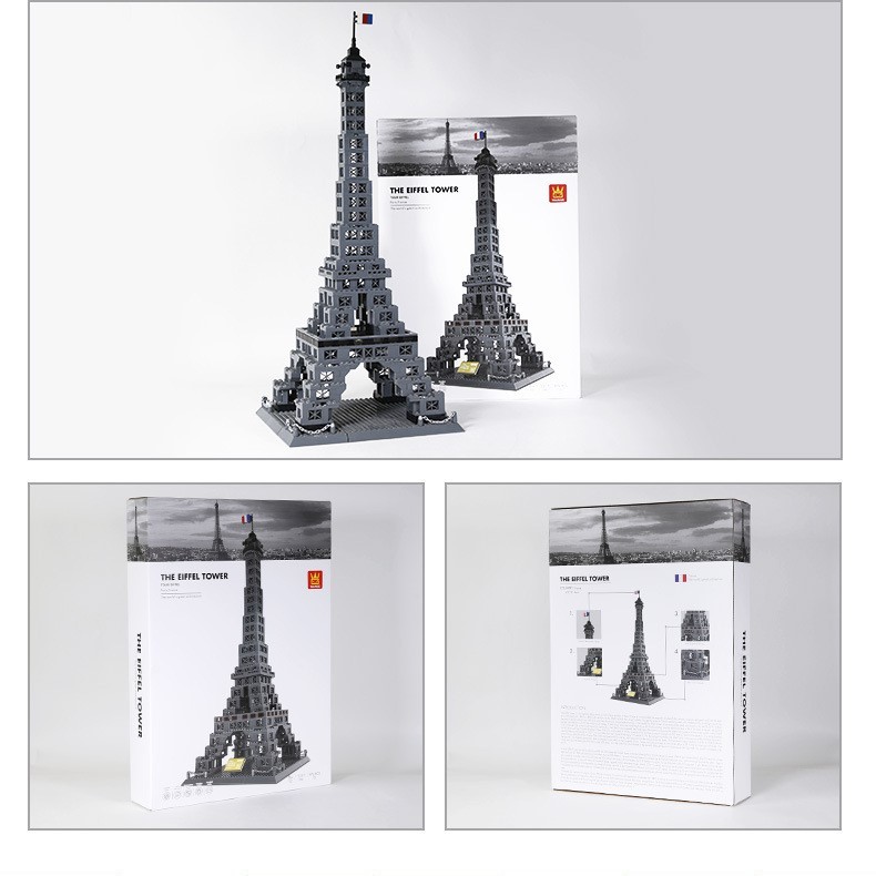 Set Torre Eiffel francese Vang 5217, compatibile con i mattoncini da costruzione Amal Particle, mattoncini da costruzione per assemblaggio, ornamenti