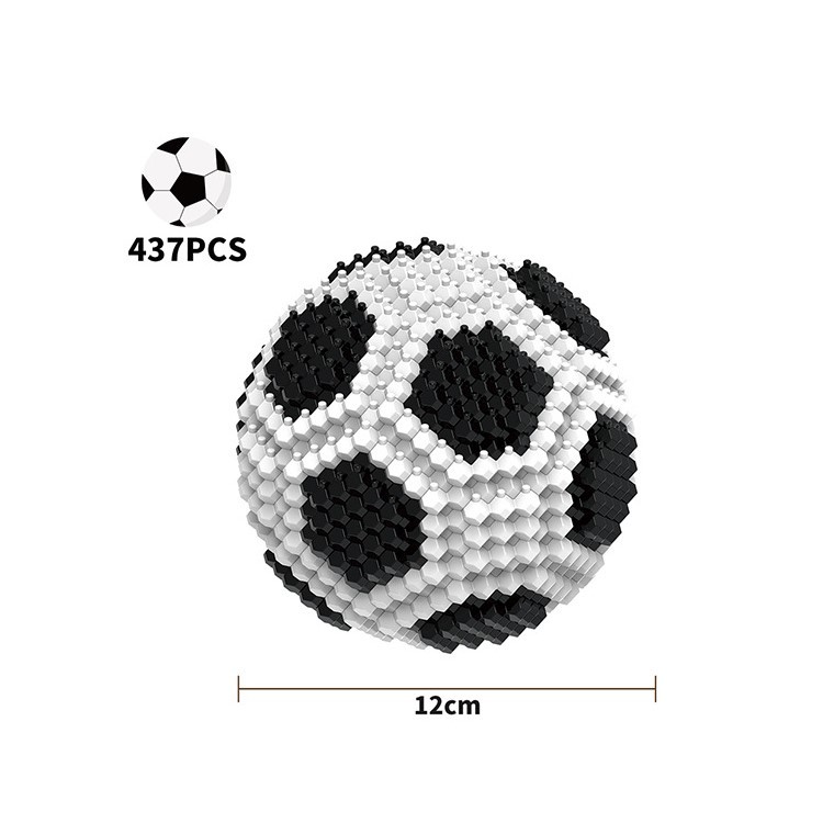 KADELE Puzzle 3D di calcio – Giocattolo STEM a 14 facce, dove ogni "clic" costruisce un sogno