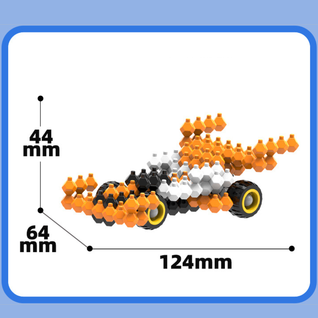 Set di costruzioni KADELE con veicoli – Puzzle 3D "Missione di salvataggio in città" per ragazzi, mattoncini a incastro multidirezionali