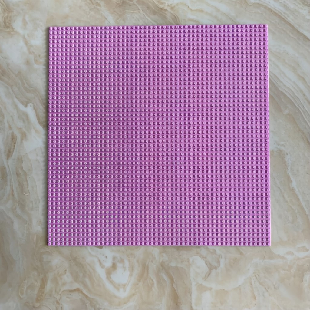 Piastra di base per mattoncini piccoli compatibile – Piastra di base per muro di mattoni grande 50x50 cm, pavimento per scena 40x40 cm