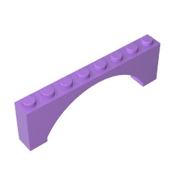 1x8x2 Arch Brick