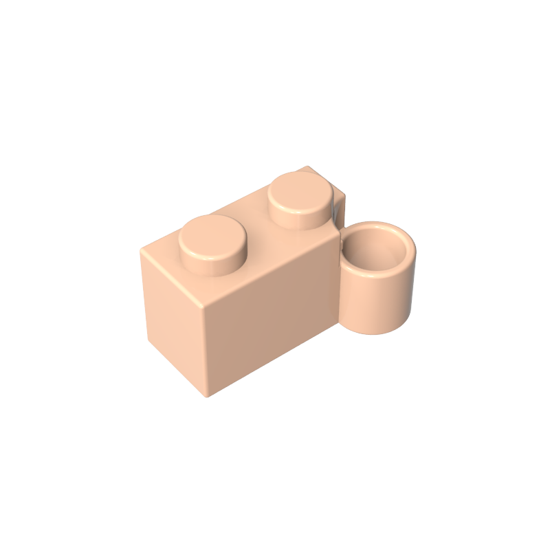 1x2 hinge brick (female)