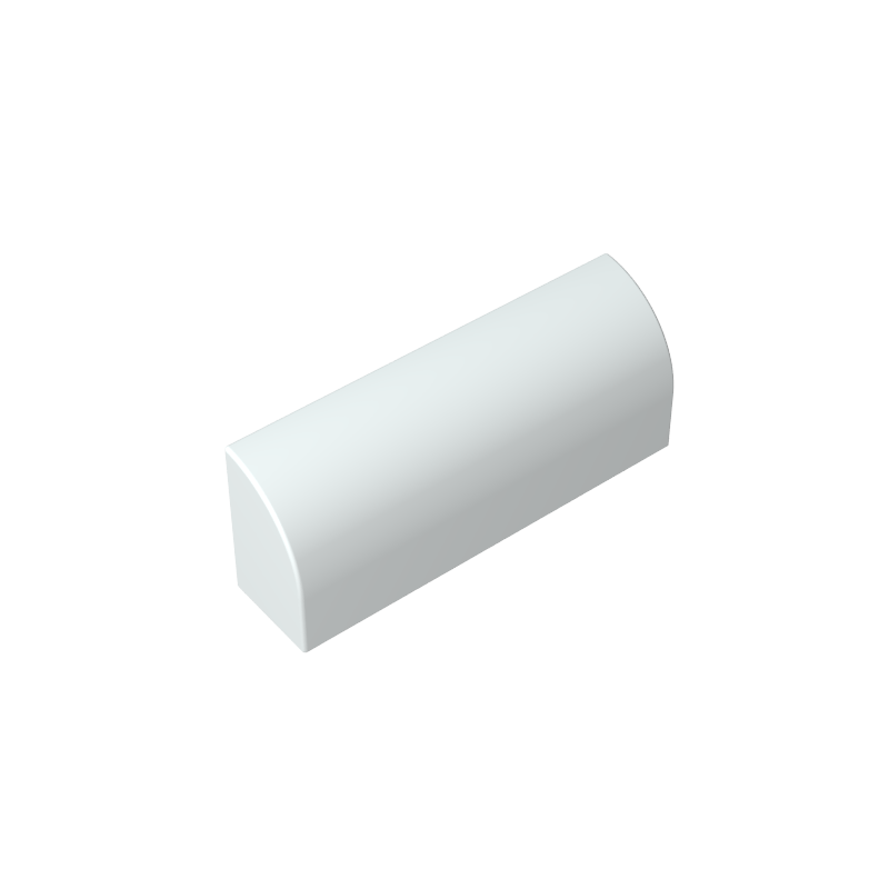 1x4x1 1/3 arc-shaped brick