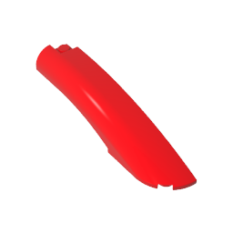 Slope Curved 10 x 2 x 2 with Curved End Right