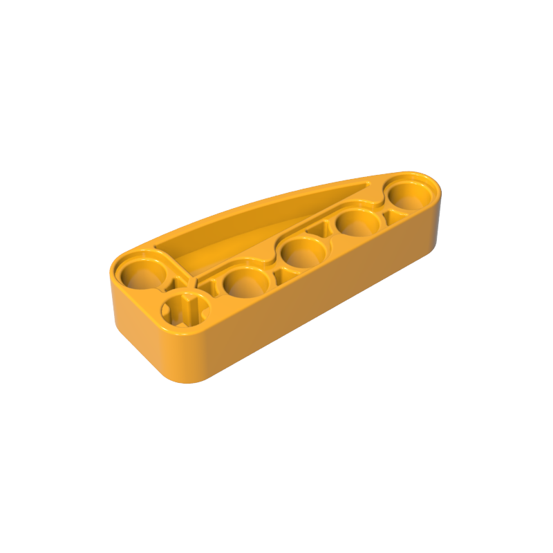 2x5 L-shaped quarter oval hole arm